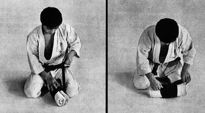 Come ripiegare il karategi