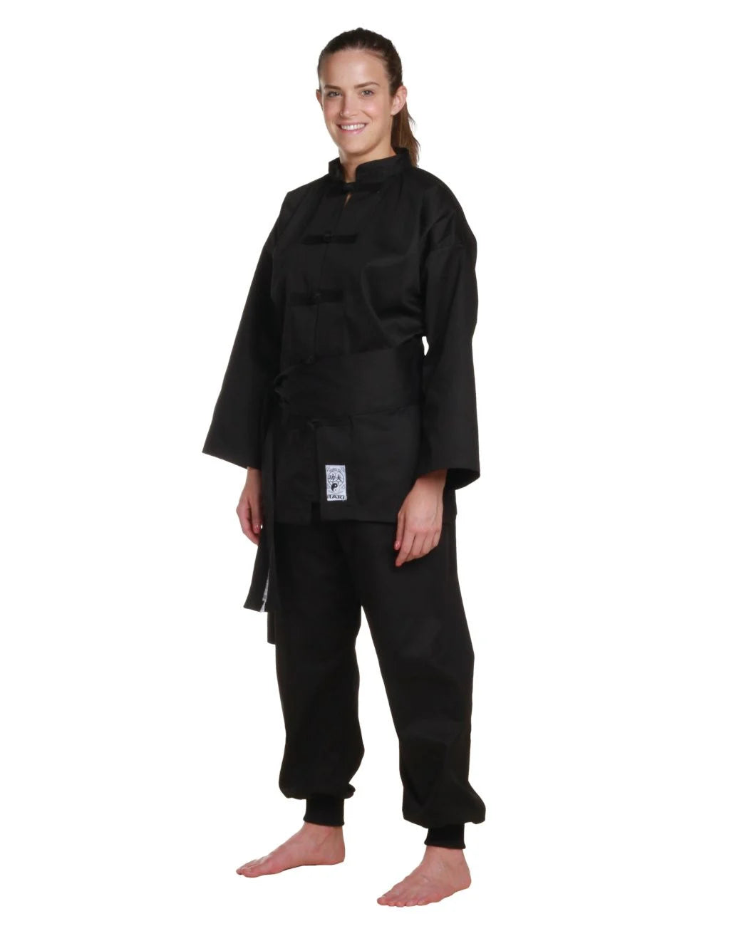 TAI DO NERO Uniforme per Tai Chi e Kung Fu