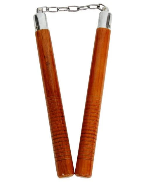Nunchaku in legno con catena