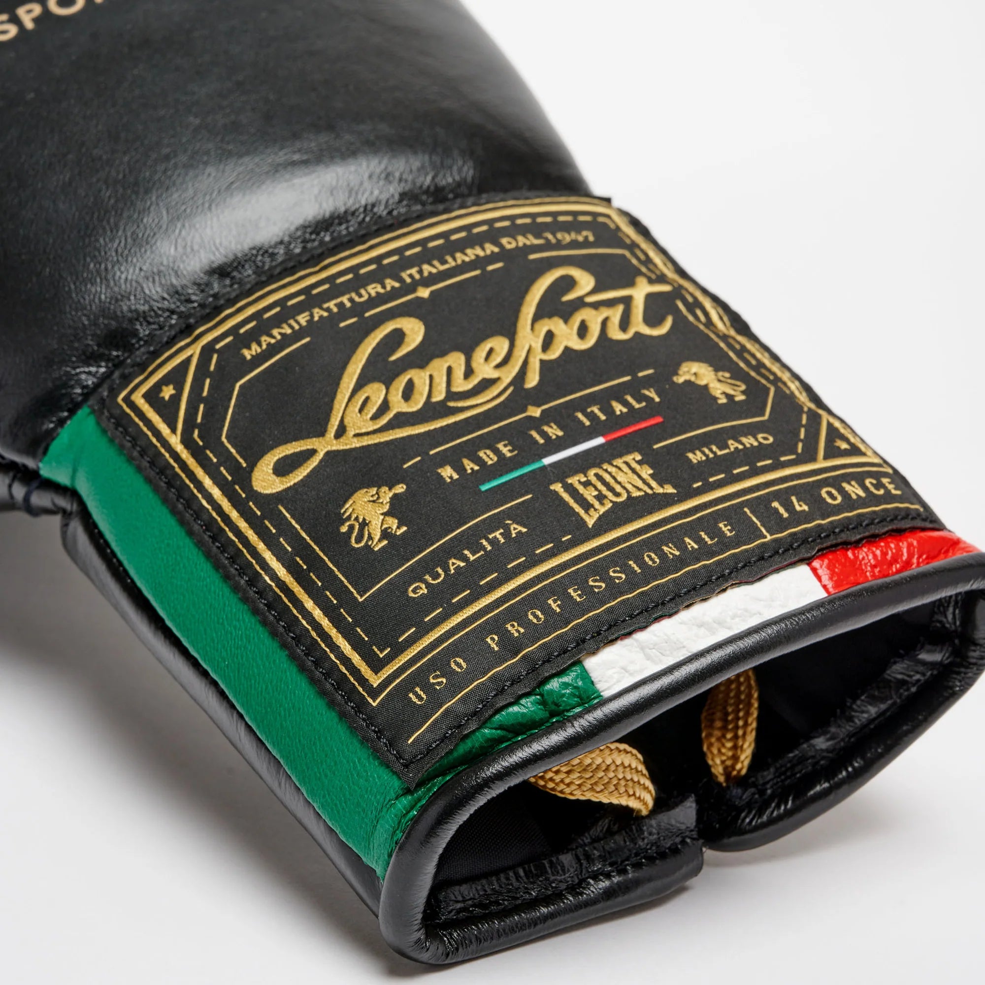 Guanto Orlando Tricolore Leone Sport con lacci Artigianale Made in Italy