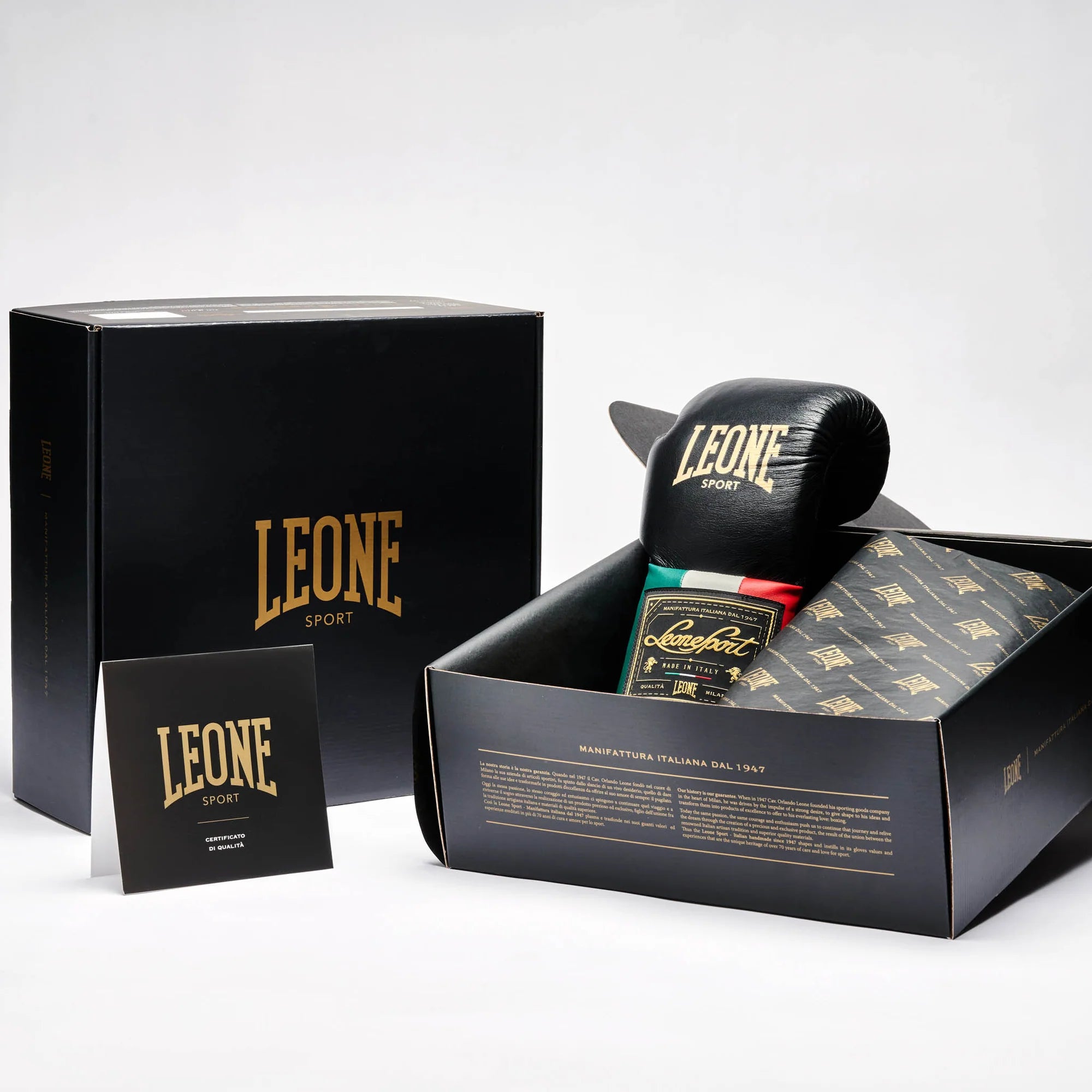 Guanto Orlando Tricolore Leone Sport con lacci Artigianale Made in Italy