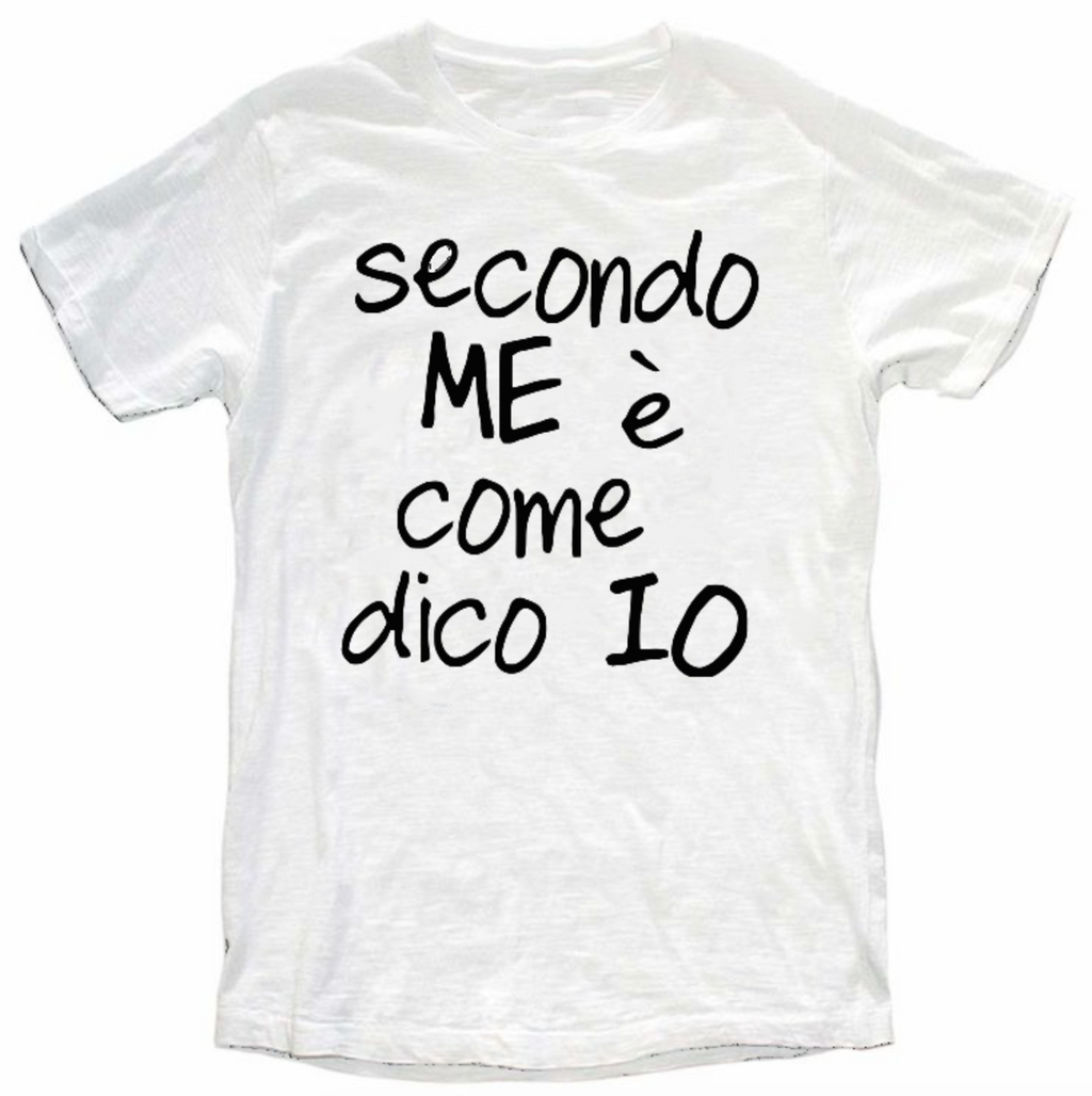 T-shirt SECONDO ME