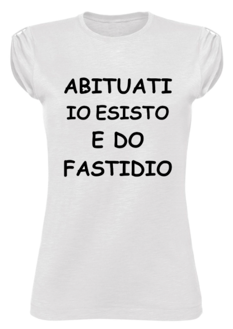 T-shirt ABITUATI IO ESISTO