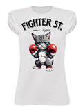 T-shirt donna FIGHTER CAT