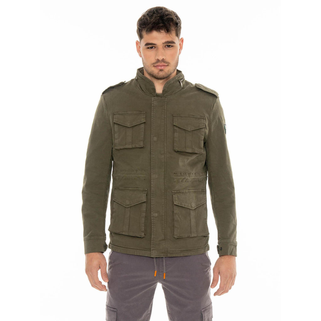 Giacca uomo militare Leone OLD WASH