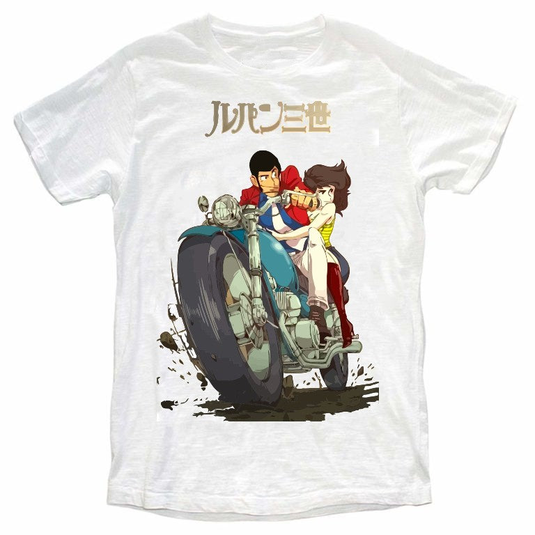 T-shirt Lupin&Fujiko moto