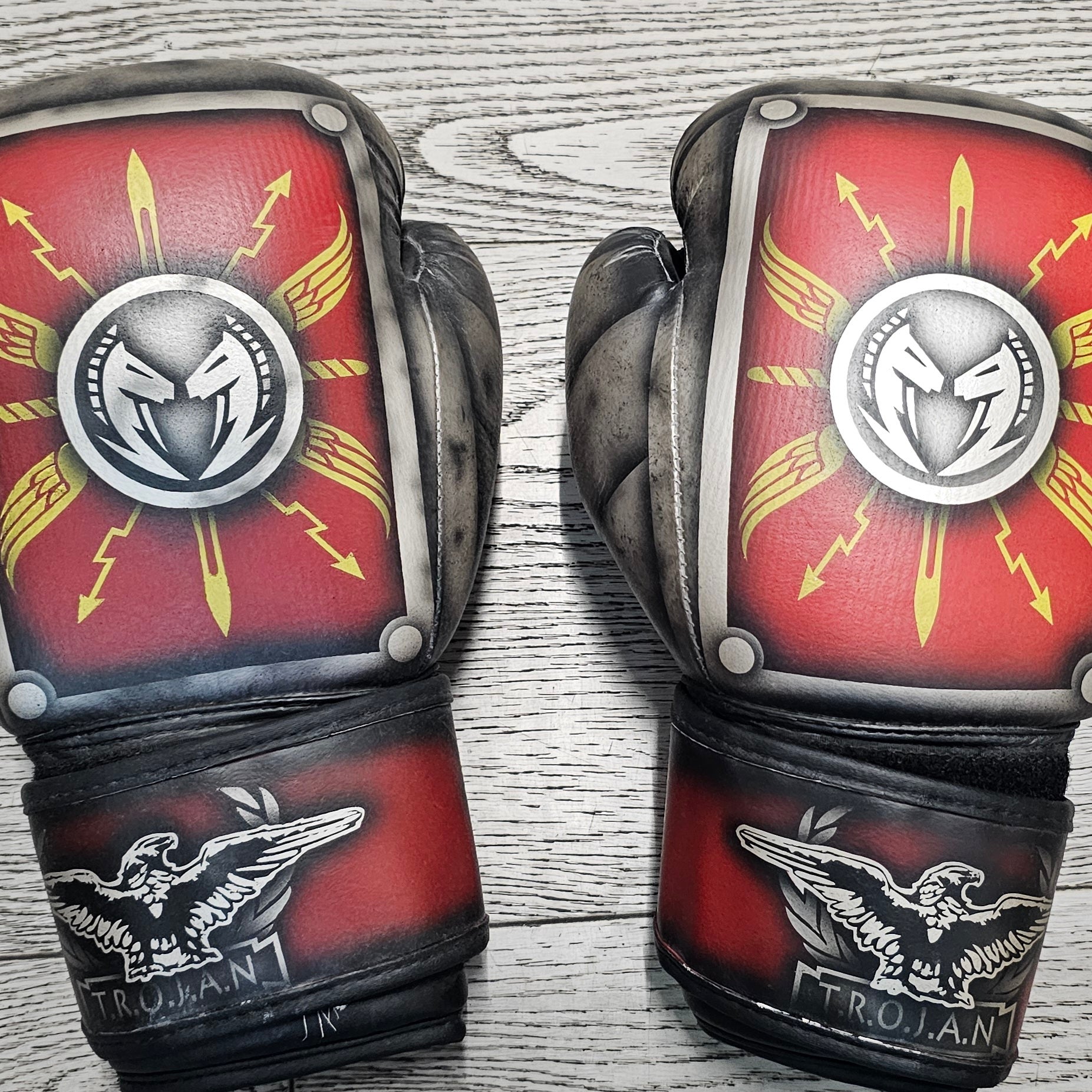 Guanto boxe 10oz GLADIATORE Trojan handprinting