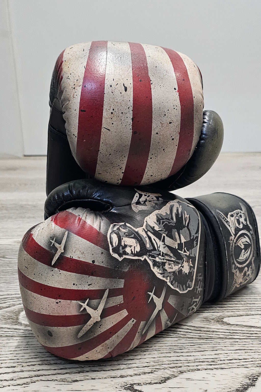 Guanto boxe 10oz KAMIKAZE Trojan handprinting