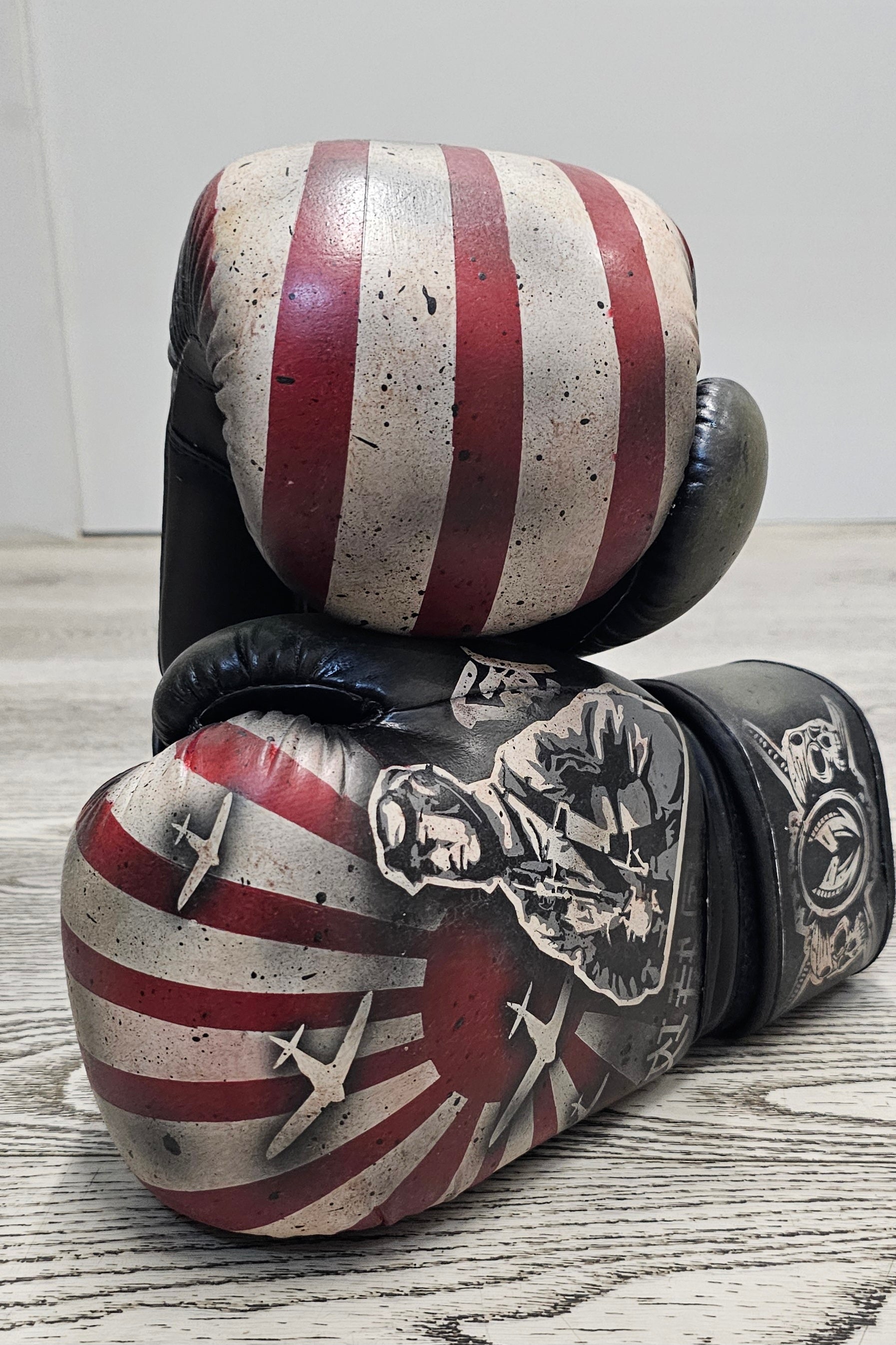 Guanto boxe 10oz KAMIKAZE Trojan handprinting