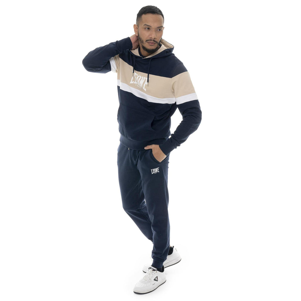 Tuta uomo in cotone con/senza cappuccio e con/senza zip Leone 1947